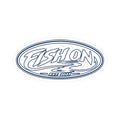 Fish On "New Era" Oval Sticker