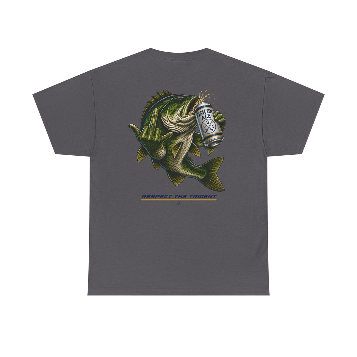 Respect the Trident Bass Fish Tee