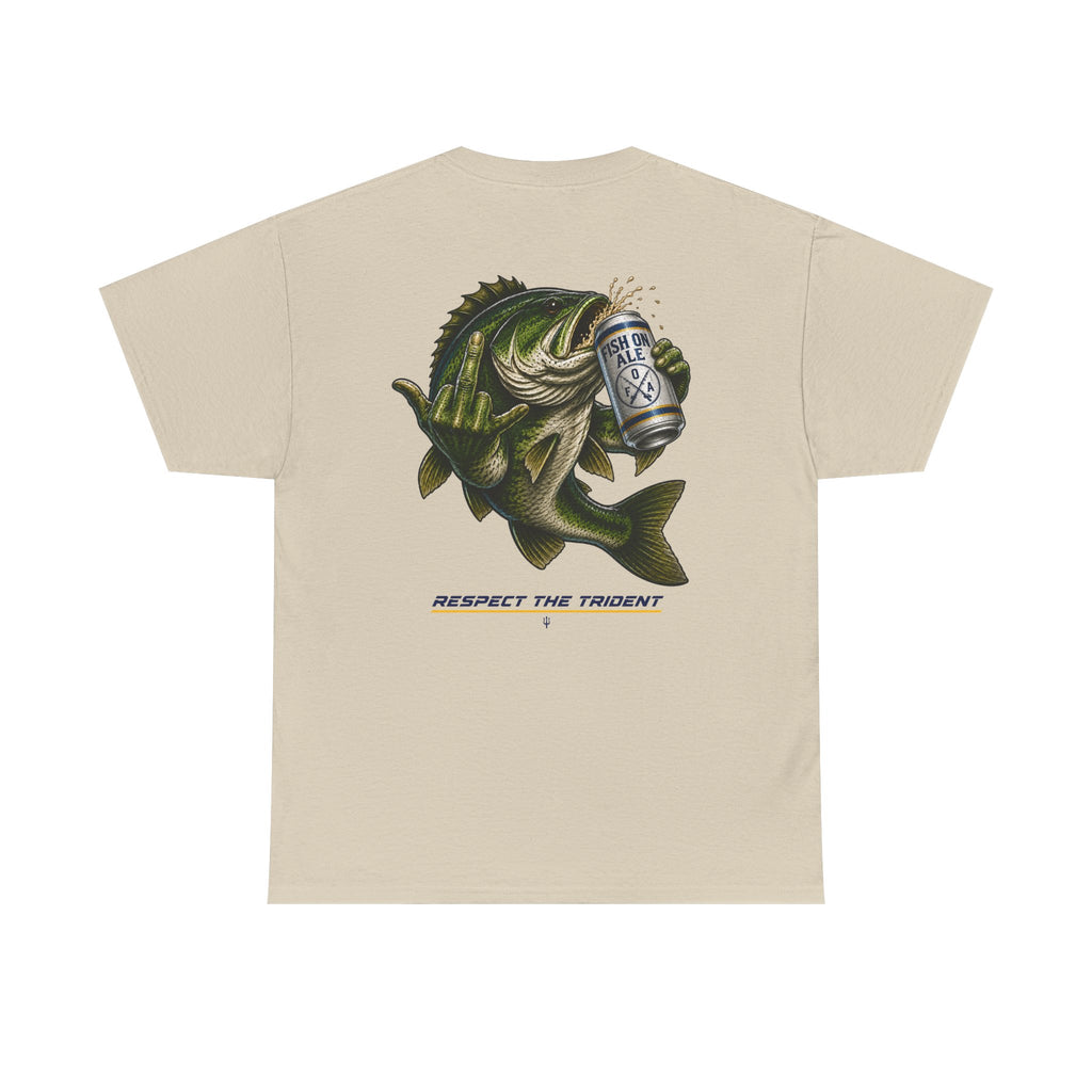 Respect the Trident Bass Fish Tee