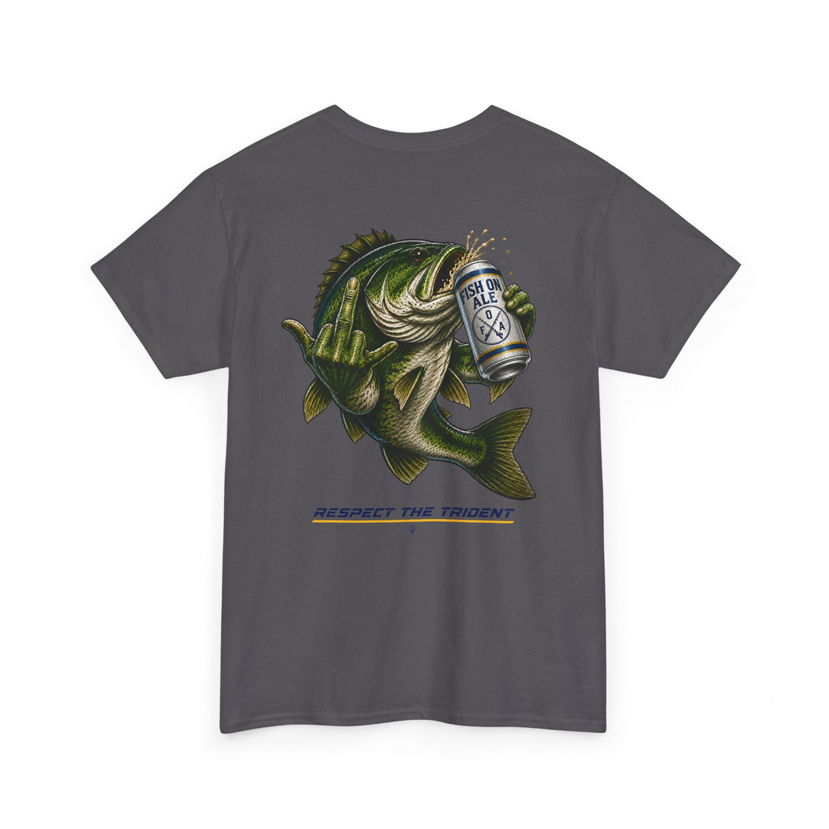 Respect the Trident Bass Fish Tee