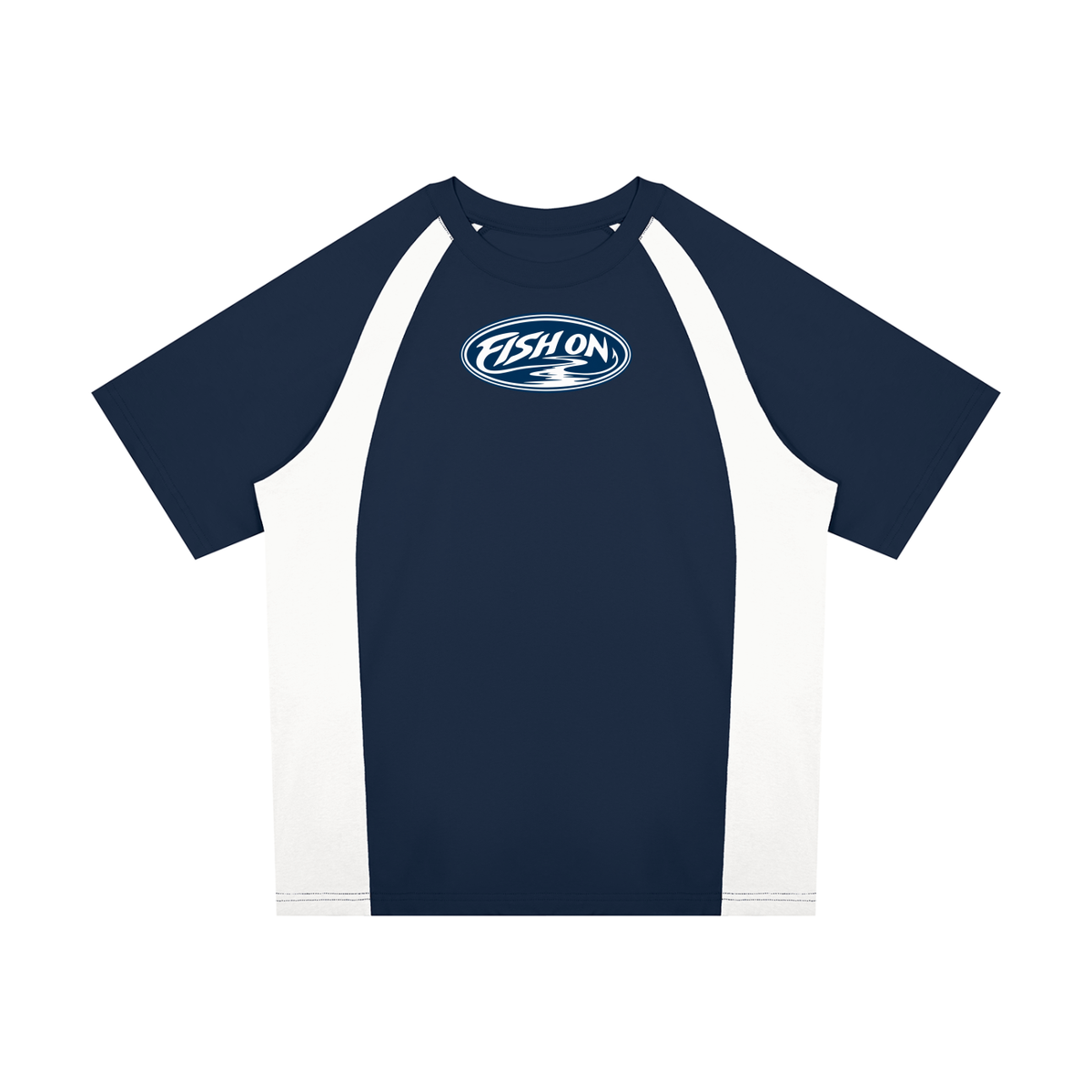 Fish On Duel Color Tee