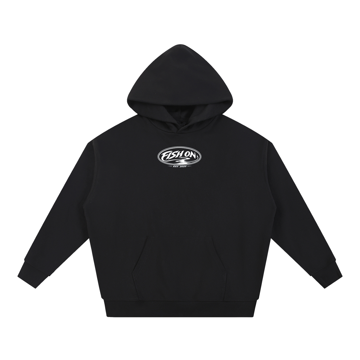 Fish On Essential Heavyweight Hoodie