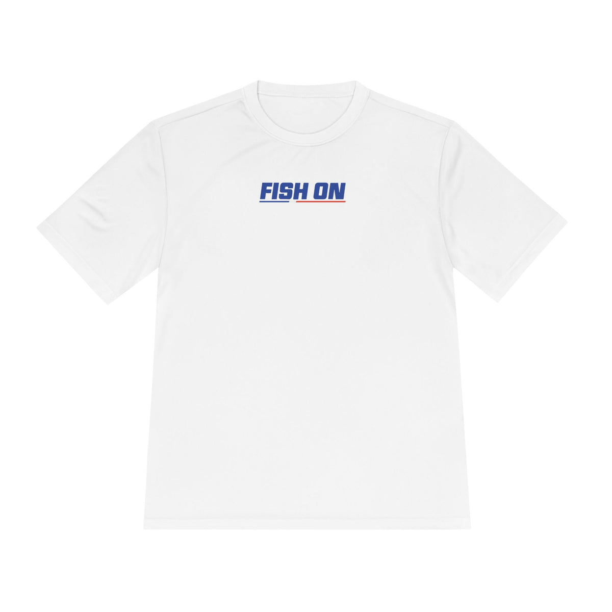 Fish On Performance Tee — Fishing Rescue Squad Moisture-Wicking Shirt