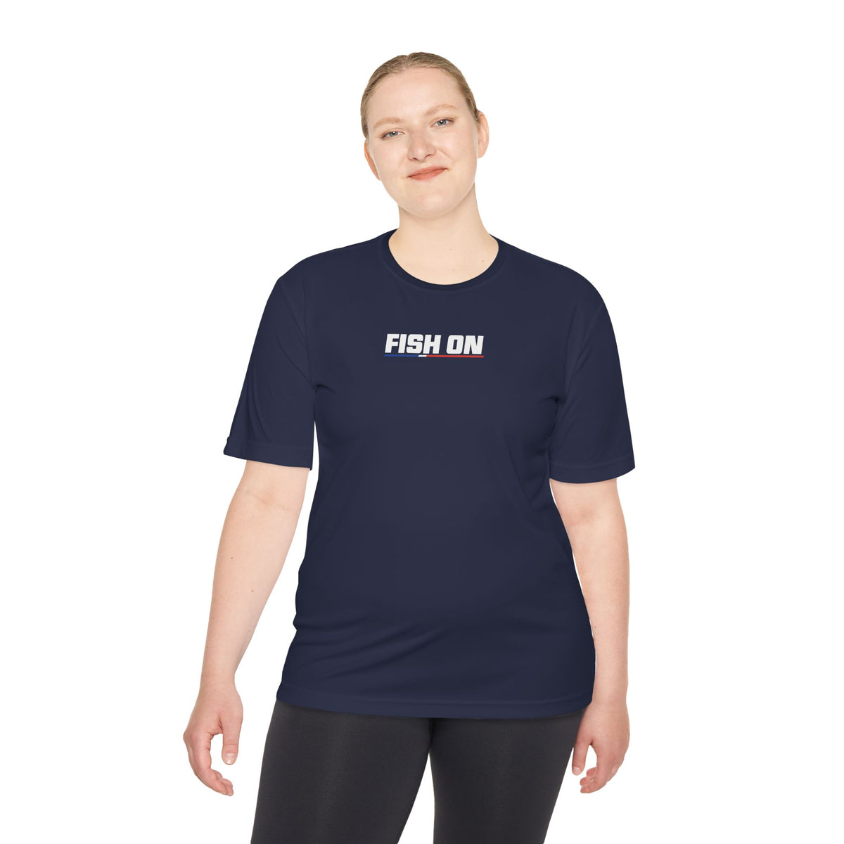 Fish On Performance Tee — Fishing Rescue Squad Moisture-Wicking Shirt