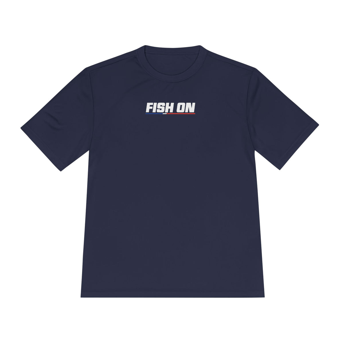 Fish On Performance Tee — Fishing Rescue Squad Moisture-Wicking Shirt