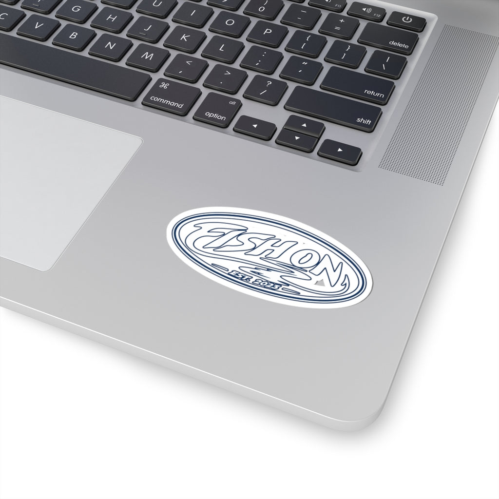 Fish On "New Era" Oval Sticker