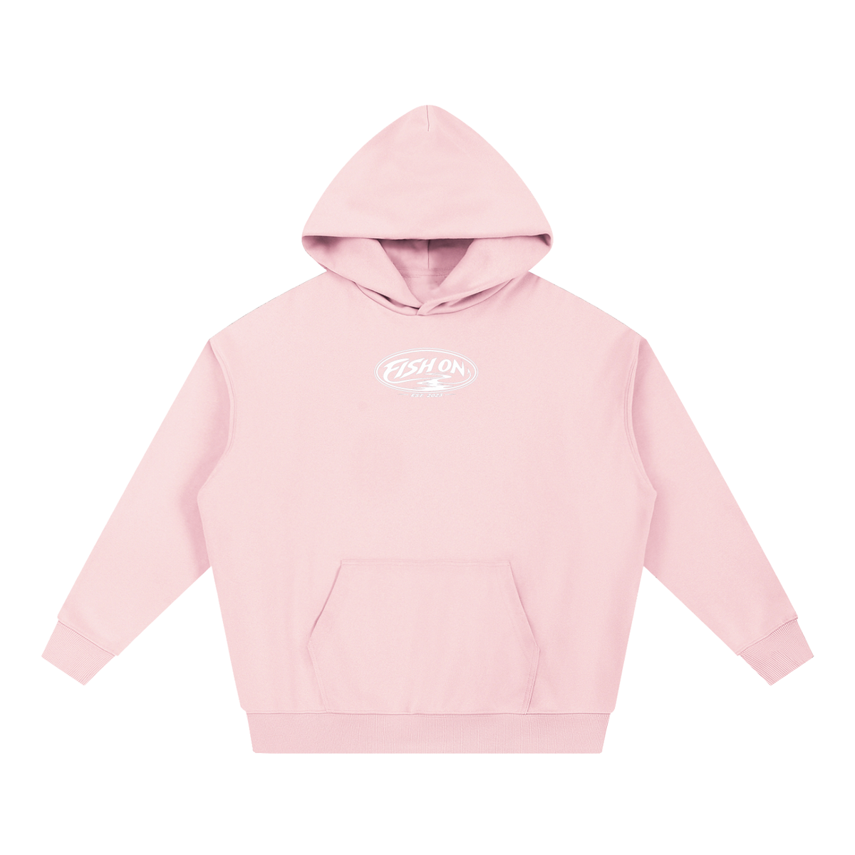 Fish On Essential Heavyweight Hoodie