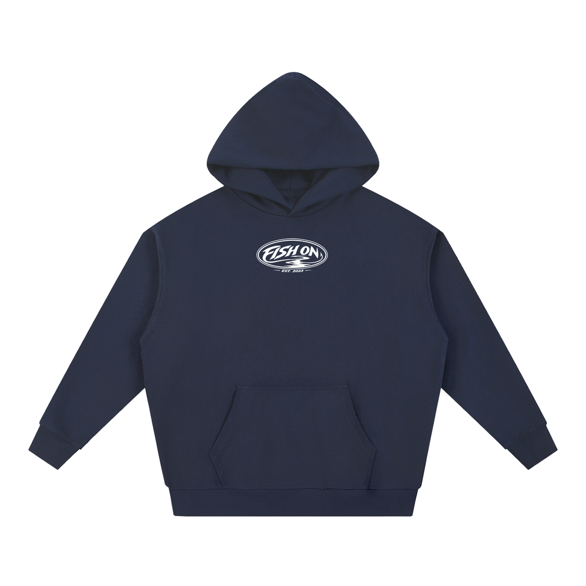 Fish On Essential Heavyweight Hoodie